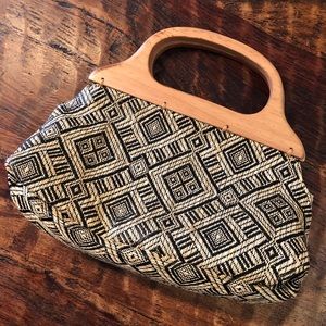New York and Company boho woven bag